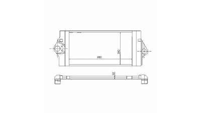 INTERCOOLER RENAULT ESPACE IV  - M.386245 / 8200075810