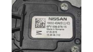 POTENCIOMETRO PEDAL NISSAN QASHQAI 1.5 Turbodiesel (110 CV) DE 2015 - D.4481334 / 180024BA0B