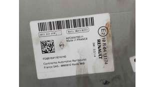 SISTEMA AUDIO / RADIO RENAULT CAPTUR 1.2 TCE (120 CV) DE 2017 - D.4514116 / 281151559R 2