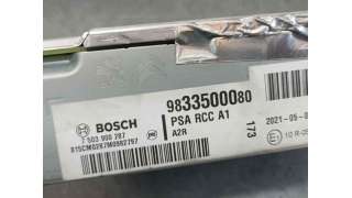 SISTEMA AUDIO / RADIO OPEL CORSA F 1.5 CDTI DPF (102 CV) DE 2021 - D.4543967 / 9833500080