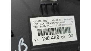 CUADRO INSTRUMENTOS PEUGEOT 2008 1.6 Blue-HDI FAP (99 CV) DE 2016 - D.4574112 / 9813848980