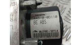 ABS TOYOTA YARIS 1.4 Turbodiesel (90 CV) DE 2010 - D.4575015 / 445100D110