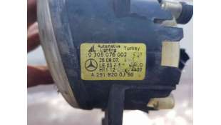 FARO ANTINIEBLA DERECHO MERCEDES CLASE C  BERLINA 2.2 CDI (170 CV) DE 2008 - D.4600319 / A2518200856 2