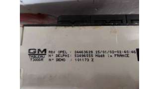 MANDO CALEFACCION / AIRE ACONDICIONADO OPEL ASTRA G BERLINA  - M.352989 / 24463629