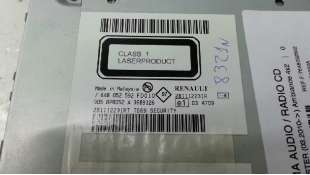 SISTEMA AUDIO / RADIO CD DACIA DUSTER 1.6 16V (105 CV) DE 2011 - D.3260624 / 7648052592 2