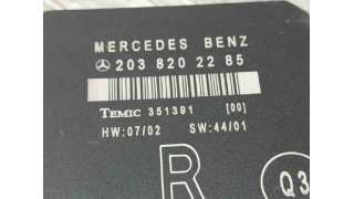 MODULO CONFORT MERCEDES CLASE C  BERLINA 2.2 CDI (143 CV) DE 2003 - D.4411024 / 2038202285