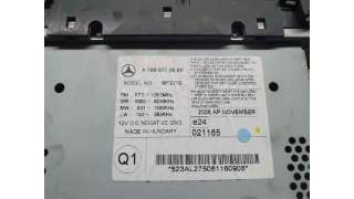 SISTEMA AUDIO / RADIO CD MERCEDES CLASE B 2.0 CDI (140 CV) DE 2007 - D.4525916 / A1698700689