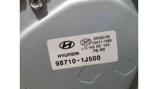 MOTOR LIMPIA TRASERO HYUNDAI I20 1.4 CRDi (90 CV) DE 2012 - D.4527939 / 987101J500