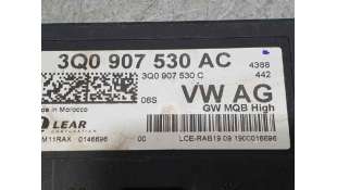 MODULO ELECTRONICO SKODA OCTAVIA LIM. 1.0 TSI (116 CV) DE 2020 - D.4528530 / 3Q0907530AC 2