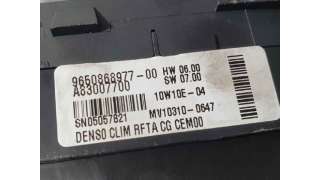 MANDO CLIMATIZADOR CITROEN C4 PICASSO 1.6 16V HDi FAP (109 CV) DE 2010 - D.4537598 / 9650868977