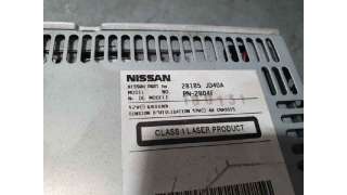 SISTEMA AUDIO / RADIO CD NISSAN QASHQAI 2.0 16V (141 CV) DE 2008 - D.4556061 / 28185JD40A