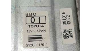 MODULO ELECTRONICO TOYOTA COROLLA 1.3 16V (101 CV) DE 2011 - D.4557110 / G92C012011