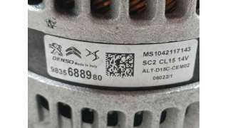 ALTERNADOR CITROEN C4 1.2 12V (131CV) DE 2022 - D.4573098 / 9835688980