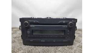 SISTEMA AUDIO / RADIO CD TOYOTA AURIS 1.6 16V (132 CV) DE 2010 - D.4579993 / 8612002A70