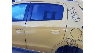 PUERTA TRASERA IZQUIERDA MITSUBISHI SPACE STAR 120 1.2 MPI DE 2022 - D.4604234