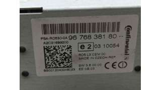 MODULO ELECTRONICO CITROEN C4 LIM. 1.6 HDi FAP (112 CV) DE 2012 - D.4607664 / 9676868180