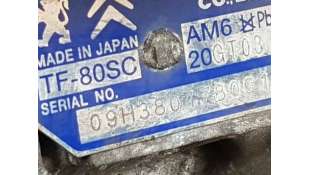 CAJA CAMBIOS FIAT ULYSSE 2.2 Turbodiesel (170 CV) DE 2009 - D.4609051 / 20GT03