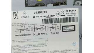 SISTEMA AUDIO / RADIO CD RENAULT KOLEOS 2.0 dCi D FAP (150 CV) DE 2011 - D.4617008 / 28115843R