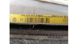 CONDENSADOR / RADIADOR AIRE ACONDICIONADO VOLKSWAGEN T5 TRANSPORTER/FURGONETA 2.5 TDI (174 CV) DE 2009 - D.4626203