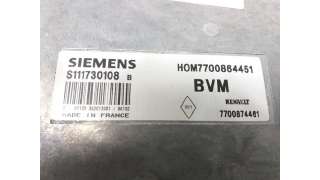 CENTRALITA MOTOR UCE RENAULT MEGANE I (1996-2003) 1.4 E (BA0E, BA0V) 75CV 1390CC - L.4531665 / 7700874461