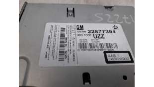 SISTEMA AUDIO / RADIO CD OPEL ASTRA J (2009-2015) 1.7 CDTI (68) 110CV 1686CC - L.4542828 / 22877394 2