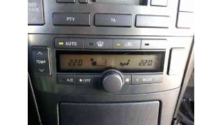 MANDO CLIMATIZADOR TOYOTA AVENSIS SEDÁN (2003-2008) 1.8 (ZZT251) 129CV 1794CC - L.4567024 / 5590005140