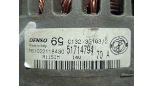 COMPRESOR AIRE ACONDICIONADO FIAT STILO (2005-2006) 1.9 D MULTIJET 120CV 1910CC - L.4608020 / 4472208645 2