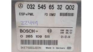 CINTURON SEGURIDAD TRASERO IZQUIERDO VOLKSWAGEN POLO (2005-2009) 1.4 TDI 70CV 1422CC - L.4618644 / 6Q0857805A 2