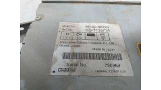 SISTEMA AUDIO / RADIO CD TOYOTA RAV 4 III (2006-2013) 2.2 D 4WD (ALA30) 177CV 2231CC - L.4632987 / 8612042221
