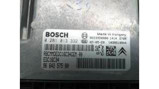 CENTRALITA MOTOR UCE PEUGEOT 407 (2004-2010) 1.6 HDI 110 109CV 1560CC - L.4696896 / 9664257580