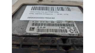 CENTRALITA MOTOR UCE OPEL ZAFIRA A LIMUSINA (1999-2005) 2.0 DI 16V (F75) 82CV 1995CC - L.4703432 / 6235496
