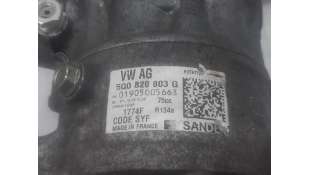 COMPRESOR AIRE ACONDICIONADO SKODA RAPID (2012-2019) 1.6 TDI 105CV 1598CC - L.4742390 / 5Q0820803G 2