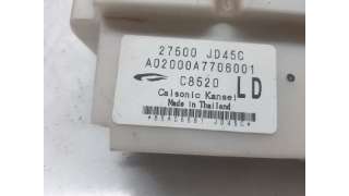 MANDO CLIMATIZADOR NISSAN QASHQAI / QASHQAI +2 I (2007-2013) 2.0 DCI A LAS 4 RUEDAS 150CV 1995CC - L.4743001 / 27500JD45C