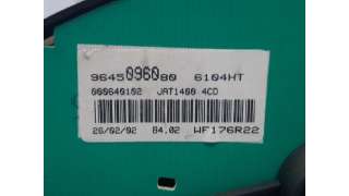 CUADRO INSTRUMENTOS PEUGEOT 206 FASTBACK (2001-2009) 1.4 HDI ECO 70 68CV 1398CC - L.4920761 / 9645096080