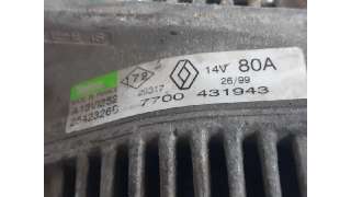 ALTERNADOR RENAULT MEGANE I (1997-2001) 1.9 DTI (BA08, BA0N) 98CV 1870CC - L.4951379 / 7700431943