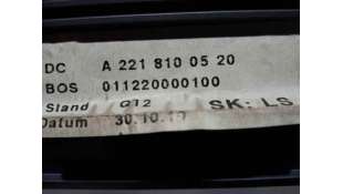 CERRADURA PUERTA TRASERA IZQUIERDA NISSAN ALMERA TINO (2000-2006) 1.8 114CV 1769CC - L.4951859 / 82553BM760