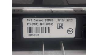EMBELLECEDOR PEUGEOT 508 I (2012-2018) 1.6 HDI 115CV 1560CC - L.4958541 / 9686349477