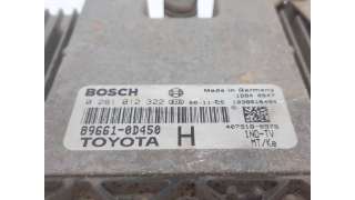 CENTRALITA MOTOR UCE TOYOTA YARIS (2005-2012) 1.4 D-4D (NLP90) 90CV 1364CC - L.5023355 / 896610D450