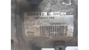 COMPRESOR AIRE ACONDICIONADO NISSAN KUBISTAR FURGÓN (2005-2009) 1.5 DCI 70 68CV 1461CC - L.5231758 / 8200600117 2