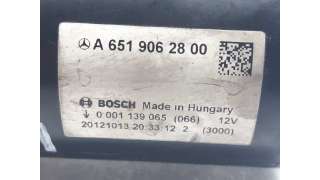 MOTOR ARRANQUE MERCEDES-BENZ CLASE GLK (2008-2015) 220 CDI 4-MATIC (204.984, 204.997) 170CV 2143CC - L.5237678 / A651906280