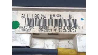 MANDO CALEFACCION /  AIRE ACONDICIONADO MINI MINI (2001-2006) COOPER 116CV 1598CC - L.5275660 / 64111502214