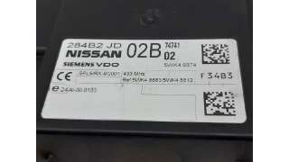 MODULO ELECTRONICO NISSAN QASHQAI / QASHQAI +2 I (2007-2013) 1.5 DCI 106CV 1461CC - L.5293251 / 284B2JD02B