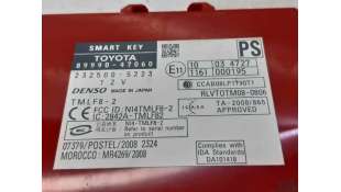 CENTRALITA INMOVILIZADOR TOYOTA PRIUS (2008-) 1.8 HYBRID (ZVW3) 99CV 1798CC - L.5294296 / 8999047060 2