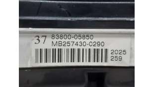 CUADRO INSTRUMENTOS TOYOTA AVENSIS RANCHERA FAMILIAR (2005-2008) 2.2 D-4D (ADT251) 150CV 2231CC - L.5313822 / 8380005850 2
