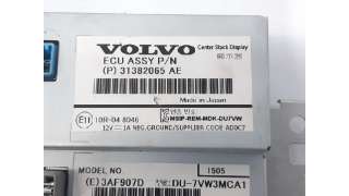 SISTEMA NAVEGACION GPS VOLVO XC60 (2015-2017) D3 150CV 1969CC - L.5378288 / 31382065AE