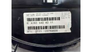 CUADRO INSTRUMENTOS MERCEDES-BENZ CLASE M (1999-2005) ML 270 CDI (163.113) 163CV 2685CC - L.5396687 / A1635404011