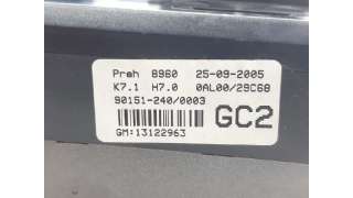 MANDO CLIMATIZADOR OPEL ASTRA H (2005-2010) 1.3 CDTI (L48) 90CV 1248CC - L.5402360 / 13122963