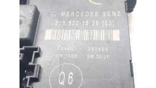 MODULO ELECTRONICO MERCEDES-BENZ CLASE E (2002-2008) E 270 CDI (211.016) 177CV 2685CC - L.5719134 / 2118201626