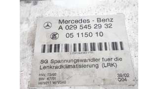 MODULO ELECTRONICO MERCEDES-BENZ CLASE E (2002-2008) E 270 CDI (211.016) 177CV 2685CC - L.5719227 / A0295452932