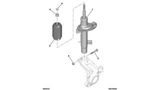 MANGUETA DELANTERA IZQUIERDA SUZUKI GRAND VITARA II (2005-2015) 1.9 DDIS A LAS 4 RUEDAS (JT419, TD44, JB419WD, JB419XD) 129